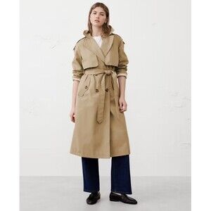 NWT Banana Republic Timeless Trench Coat ~ Size Medium Petite